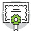 Certificate / Credentials Icon
